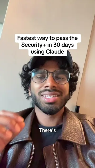 How to pass the CompTIA security+ in less than 30 days using claude and chatgpt�