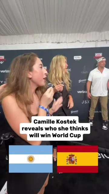Argentina, Spain or Justin Bieber? 🇪🇸 🇦🇷 #argentina #spain #camillekostek #w