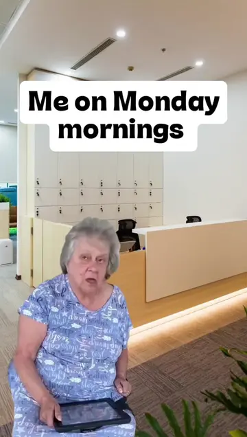 Just don't bother me at Monday morning 🫠🤣 #corporatehumor #9to5 #corporatelife