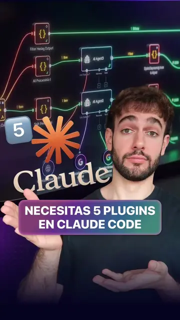 Si eres nuevo en Claude Code, estos son los cinco plugins que necesitas para exp