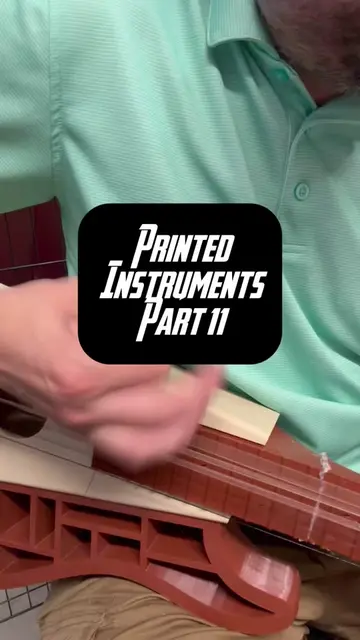 🎸 Printed Instruments Part 11: I printed a full acoustic guitar — and it plays 