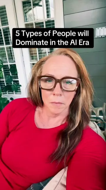Follow for daily AI tips. 👇There are 5 types of people who could win in the AI 