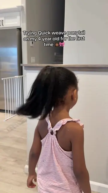Proof that you can make any hairstyle age-appropriate 😊👩🏾‍🦱🎀 ##toddlertok##