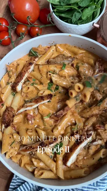 It’s upgrade season….and this time my Marry Me Chicken Pasta was due for an upgr
