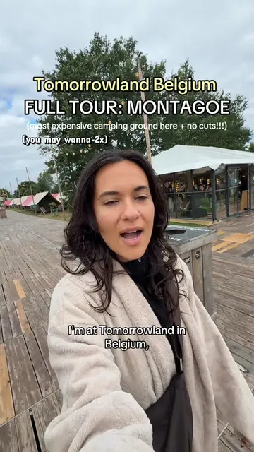 Tomorrowland Belgium Montagoe full tour!!!  🐥I always appreciate a full walk th