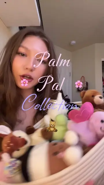 i love palm pals so much oh my golly 🧸 #palmpals #collection #toys #plushies #g