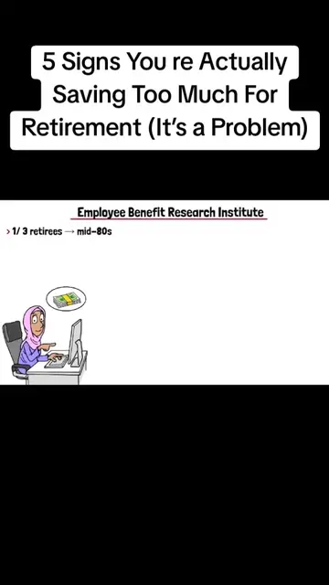 5 Signs You re Actually Saving Too Much For Retirement (It’s a Problem) #finance