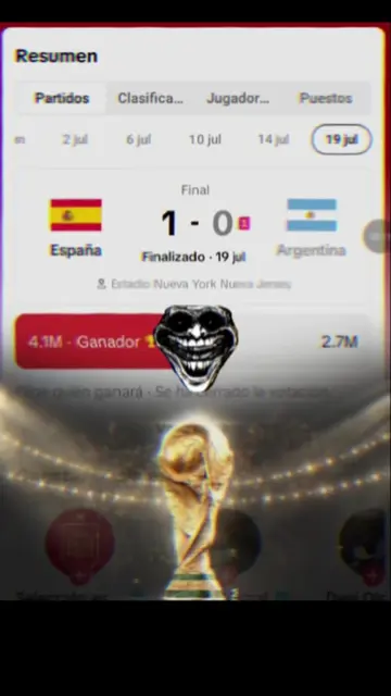 Spain Winner 🏆 Animación ✅ ☠️ 🔎 #trollface #Edit #spain #Viral #fyp 