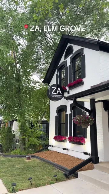 📍ZA in Elm Grove WI!!! One of our fav places - food is truly incredible, restau