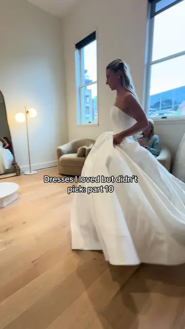 getting closer to finding THE one  #weddingdress #wedding #adornbride #2027bride