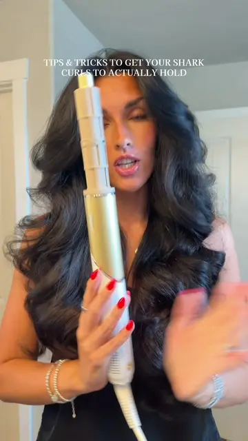 tips + tricks to getting @Shark Beauty curls to HOLDDDD. it’s allll about the pr