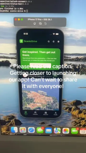 We’re getting closer to launching Scenic Drive!  My fiancée has never liked the 