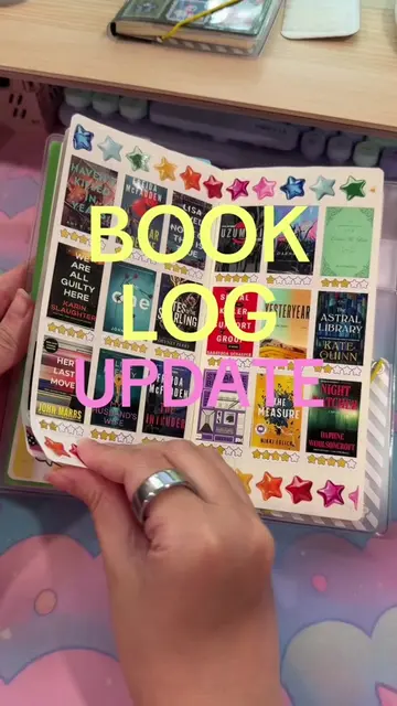 Adding 8 more books to my log! While I still track my books digitally, I still l