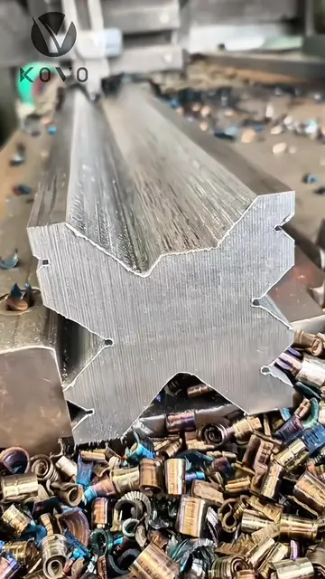 Press brake die machining - proper grinding, good finish - that's how you get cl