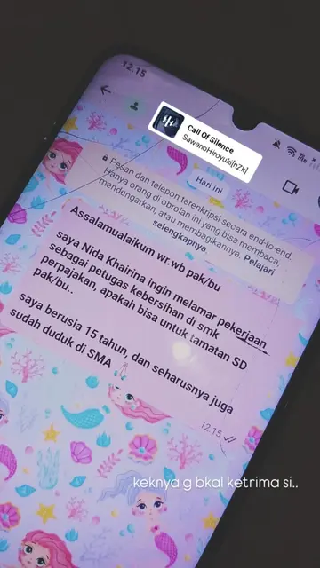 kerja sambil ngeliatin anak" seumuran ku pada sekolah.. #putussekolah #xyzbca 