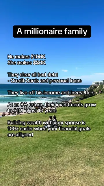 Who doesn’t agree that building wealth with your partner is a cheat code? #money