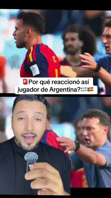 Why did Argentina react like that? #spain #spainwin #winner #Soccer #yamal 