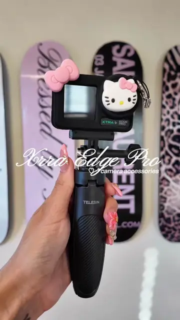 New tripod for my Xtra Edge Pro 📷🎞️✨ @Xtra Direct  #rashellthadoll #xtraedge #