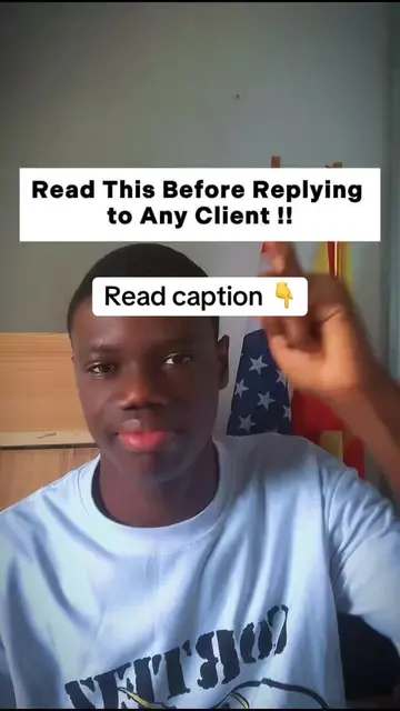 Read This Before Replying to Any Client👇 One message can make a client trust yo