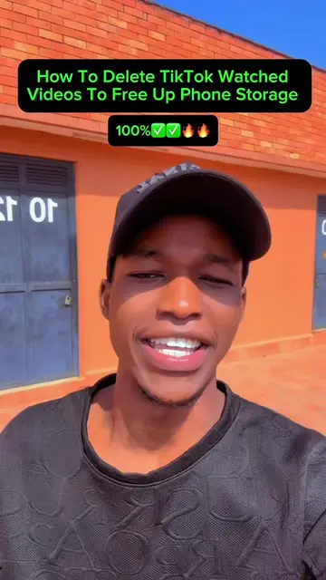 How to delete TikTok watched videos to free up phone storage #TechTips #fyp #sto
