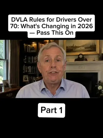 DVLA Rules for Drivers Over 70: What's Changing in 2026 — Pass This On #hmrc #re