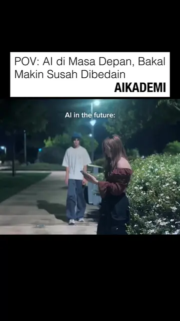 AI sekarang udah bukan soal “keren” lagi… tapi mulai bikin merinding 😳 Semakin 