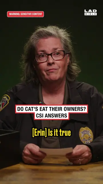 Do cats eat their owners? 😳😼
