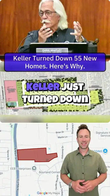 Keller just turned down a brand new neighborhood, and it tells you everything ab