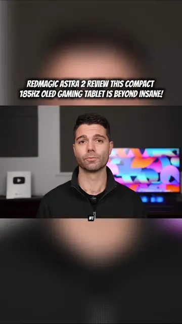 REDMAGIC ASTRA 2 REVIEW THIS COMPACT 185HZ OLED GAMING TABLET IS BEYOND INSANE..