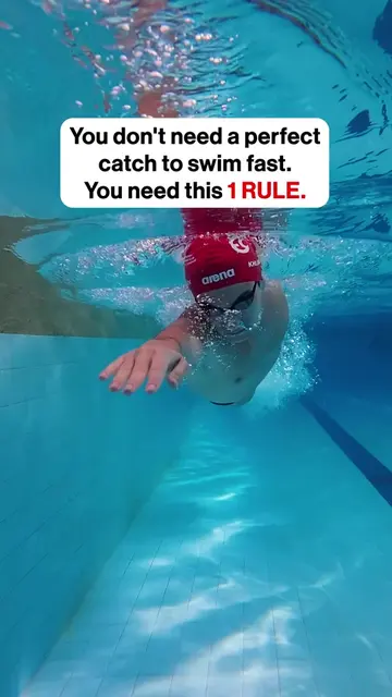 Even without a perfect high elbow catch, you can still generate real speed. But 