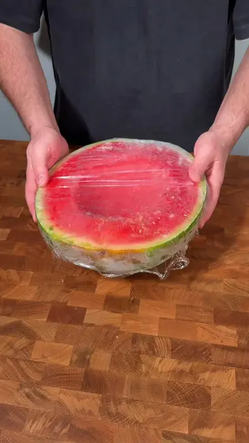 frozen watermelon matcha sorbet 🤪 okay so we already did the viral 2 ingredient