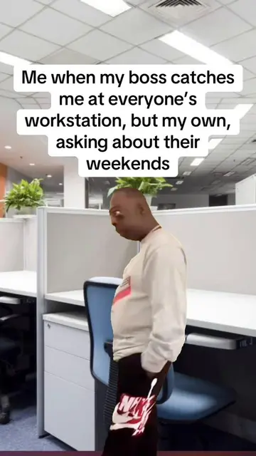 Just hanging around trying to pass time #workhumor #fyp