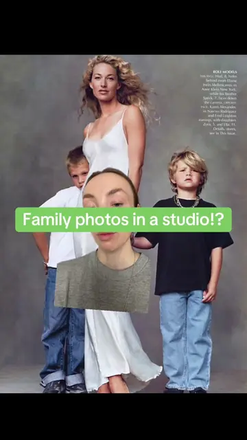 #greenscreen there’s something so cozy and early 2000s about this #photos #famil