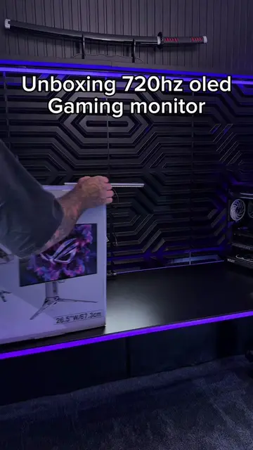 This monitor is amazing 🤩  @ASUS  #PCGaming #GamingSetup #gamer #gaming 