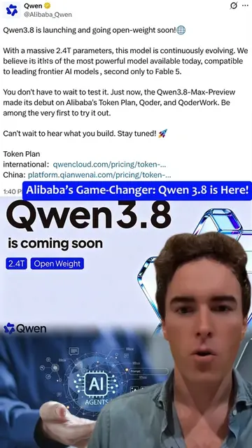 Alibaba’s Game-Changer: Qwen 3.8 is Here! 🚀 What This Means for AI Development!