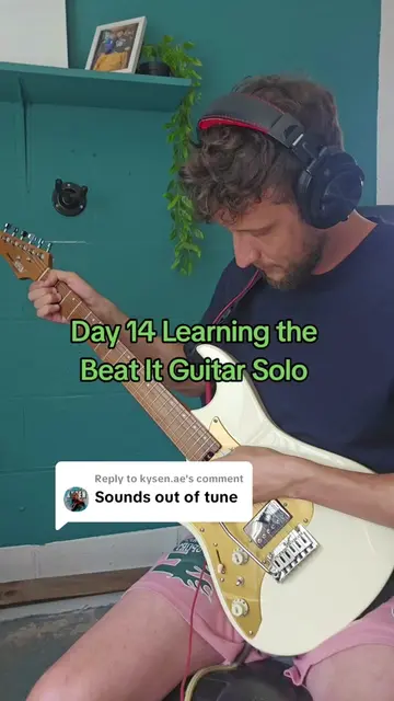 Replying to @kysen.ae most solos sound slightly out of tune when you're playing 