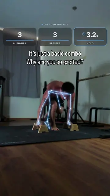 end of workout too... link for the app in my bio (the rep counter in this video 