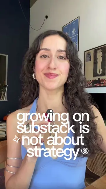 my anti-strategy - how I grew my best selling substack <3 #substack #writer 