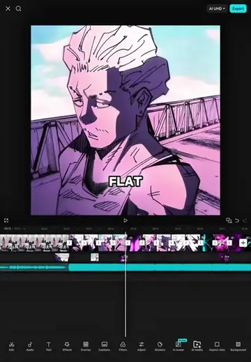 Tutorial Edit Capcut ( Kinji Hakari Trend Edit ) #CapCut #capcutpioneer #capcutt