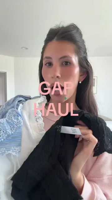 CUTIEEE gap haul @Gap 🌸🫧🌞🍊 #gap #gappartner 