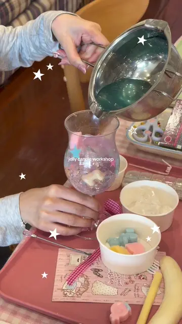 Jelly Candle Workshop ☆ 📍magarines flagship store พหลโยธิน18  #workshoptiktok #