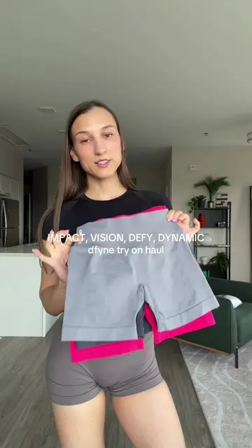 try on of all of the dfyne shorts! @DFYNE c0de KAILEN💗 #dfyne #dfyneshorts #dfy