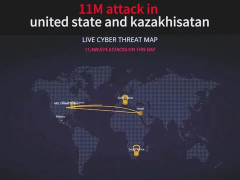 Aleart🚨united state and kazakhistan cyber attack in 11M 😯 Cyber war in de worl
