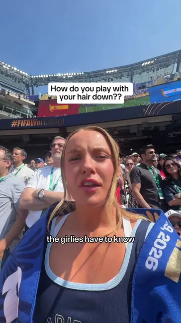 I don’t think you’ll see that at the FIFA Women’s World Cup next year… #fifaworl