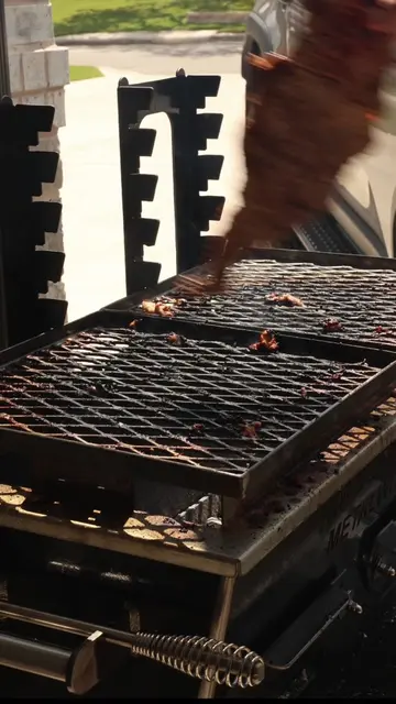 grilling for 50 people #bbq #barbecue #fajitas #grilling 