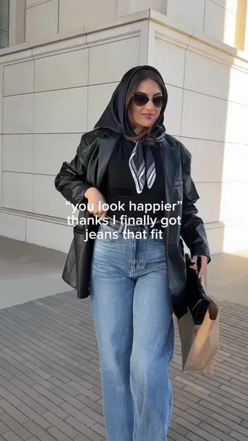 when the jeans fit the hips AND waist, buy it 👖🤭 @H&M 