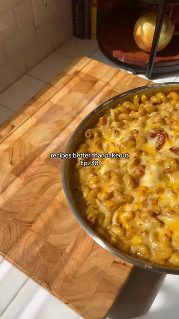 French Onion Mac and Cheese! Full recipe in my bio :) #cooking #pasta #EasyRecip