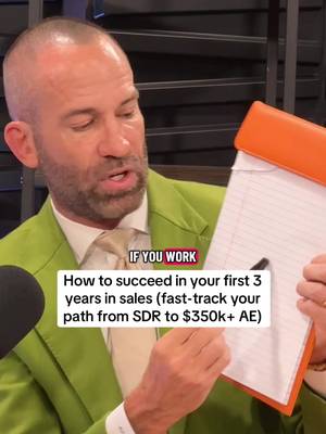 How to succeed in your first 3 years in sales (fast-track your path from SDR to 