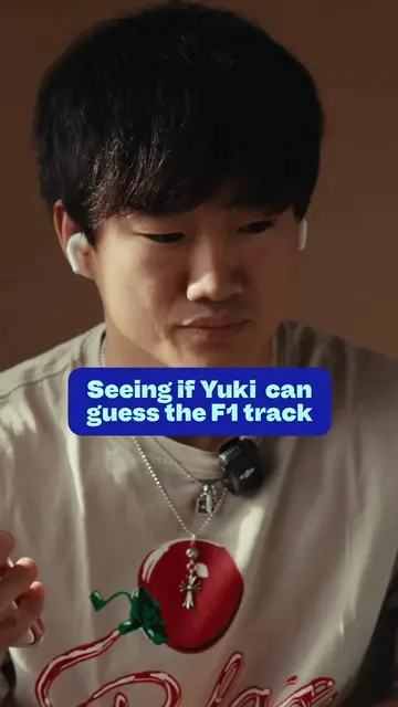 Time to put Yuki’s F1 knowledge to the test with Memory & Focus gum by guessing 