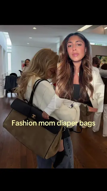 Chic totes that double as a diaper bag for all my fashion moms #fashionmom #howt